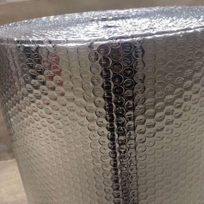 铝箔气泡隔热膜 彩钢屋顶厂房隔热膜 大棚反光膜 双面铝箔自粘膜图3