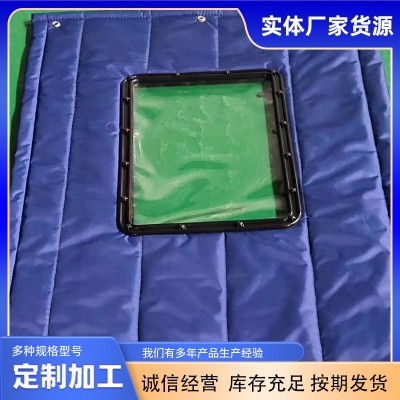 棉门帘冬季保暖家用帆布棉门帘厂房车间挡风棉门帘工地宿舍棉门帘图5