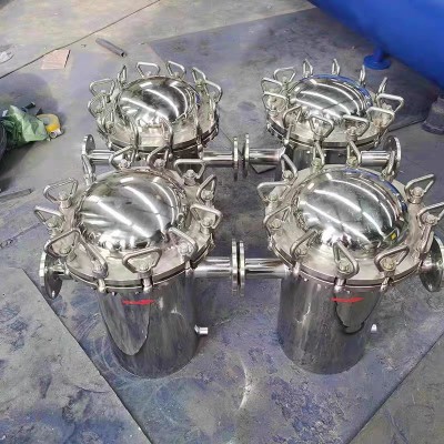 304不锈钢篮式过滤器316L蓝式过滤器快开提篮式过滤器管道除污器图3
