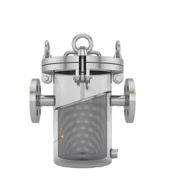 304不锈钢篮式过滤器316L蓝式过滤器快开提篮式过滤器管道除污器图4