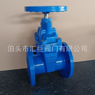 软密封法兰闸阀 Z45X弹性座封闸阀 球磨铸铁明杆暗杆法兰闸阀图4