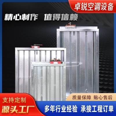 不锈钢消防电动防火阀70度280℃不锈钢防风量调节阀抗压防火阀