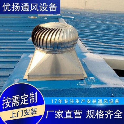 无动力风机厂房车间养殖场室外屋顶通风换气不锈钢风帽通 风器风球图2
