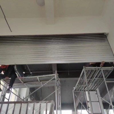 防火挡烟垂壁无机布硅胶防火布耐高温电动固定式消防挡烟垂壁厂家图3