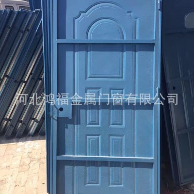 安装防盗门单元门简易门铁皮门地下室储藏间门学校门单板门入户门图3
