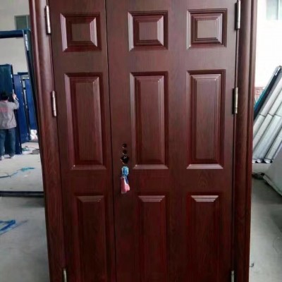 厂家供应防盗防撬门 家用防盗入户门 工程防盗门 仿铜门 防盗门图2
