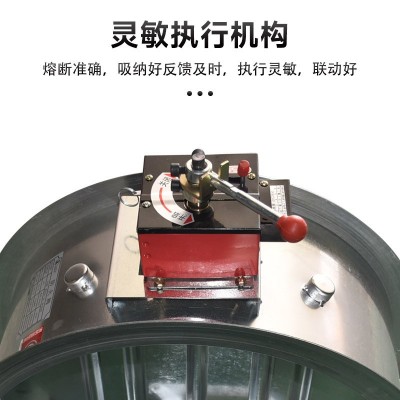批发排烟防火阀 风阀70度280度排烟调节阀 手动电动圆形防火阀图4