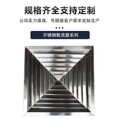 不锈钢外墙防雨帽 铝合金防雨百叶窗 304不锈钢单层双层百叶风口图4