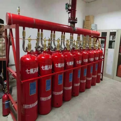 5.6Mpa外贮压七氟丙烷气体灭火系统管网连接 自动灭火 不损害设备图2