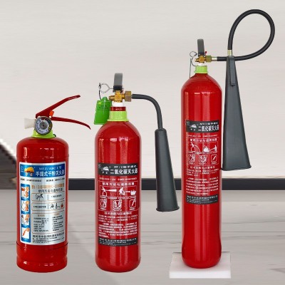 中岳二氧化碳灭火器3/4/5KG手提式灭火器认证店铺酒店仓库厂房用图2