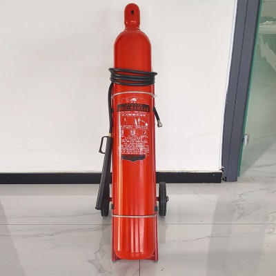 中岳二氧化碳灭火器3/4/5KG手提式灭火器认证店铺酒店仓库厂房用图4