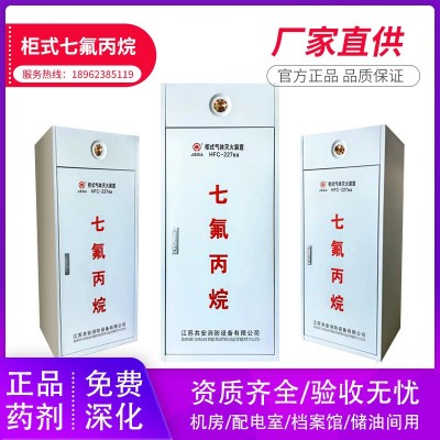 无管网七氟丙烷柜式灭火装置90L气体灭火器系统GQQ90/2.5含药剂图4