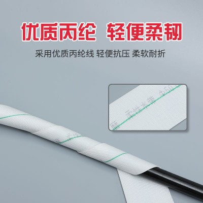 高分子编织水带耐磨农用消防水带帆布编织高压灌溉浇地防 爆水管软图2