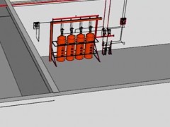 3D消防气体灭火系统讲解