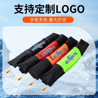 救生衣腰带自动充气成人大浮力钓鱼专用便携式车载路亚应急救生圈图5