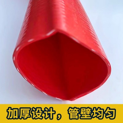 高分子农用灌溉水带加厚耐磨耐压园林绿化浇地用PVC涂塑水带图1