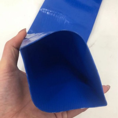 PVC农用园林灌溉浇地水带 水泵排水工业建筑排水输送水带涂塑软管图3