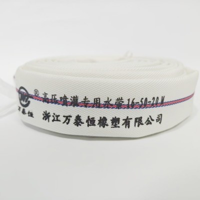 1寸2寸pvc高压防爆帆布加厚水带农用灌溉浇地排涝编织8寸抽水带图2