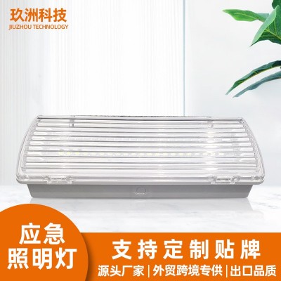 应急灯消防指示灯充电灯led照明灯exit外贸led停电应急灯壁挂吸顶