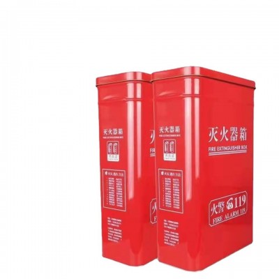 消防灭火器箱3kg/4kg/5kg家用工业用消防器材收纳箱新款灭火器箱图2